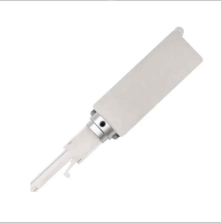 SS002 PRO 5-pin 2in1 Flat milling single slot cutting lock pick decoder house tool