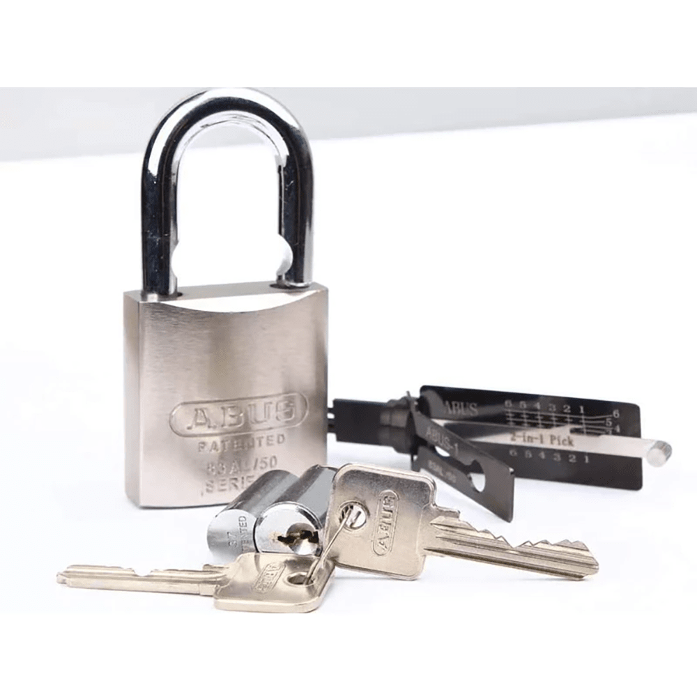 Lishi Style AKK Abus-1 2-in-1 Pick & Decoder for Abus 6-Pin Keyway