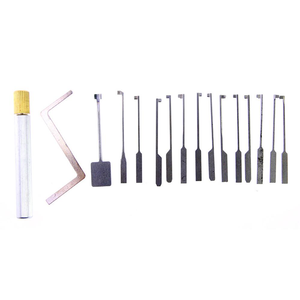 KABA Dimple Pick Set w/ Clear Practice Lock Bundle