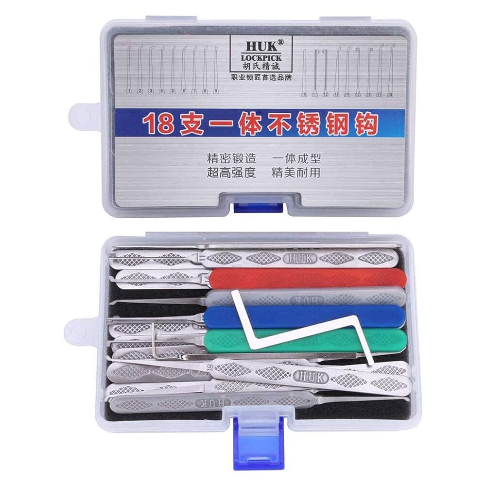 HUK 18 Pieces Lock Pick Set