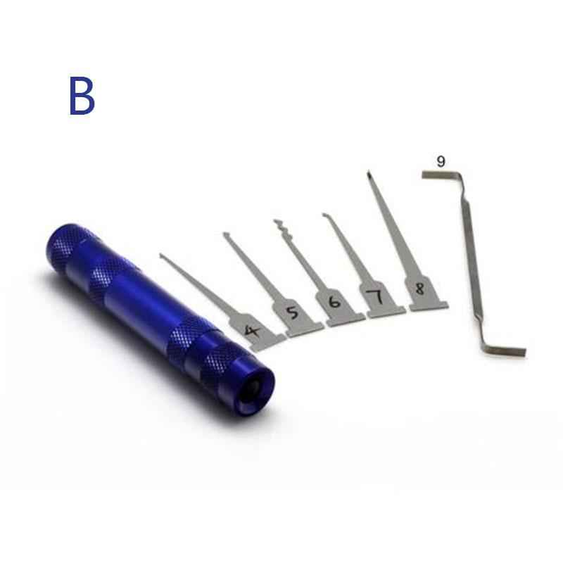 H&H Interchangeable Hook Picks with LED Light