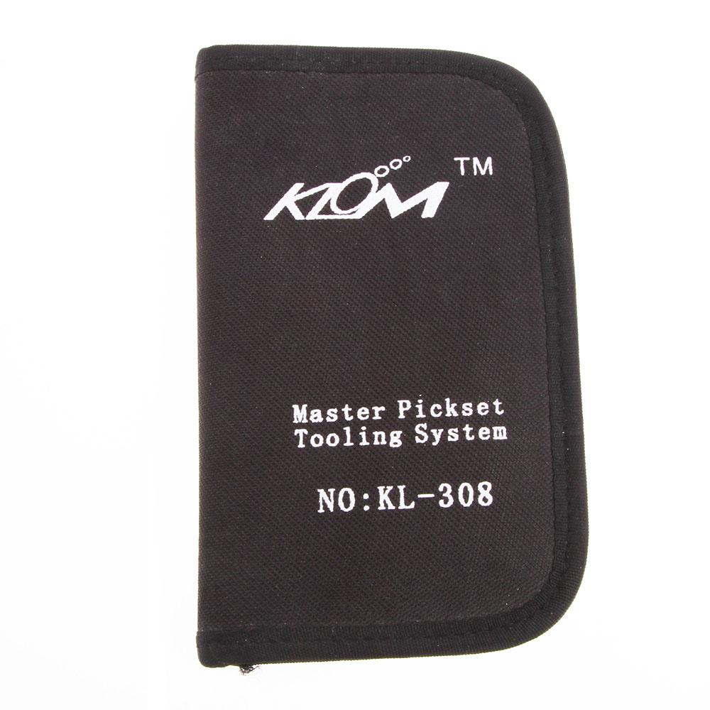 KLOM 10 Piece Wafer Lock Rake Pick Set