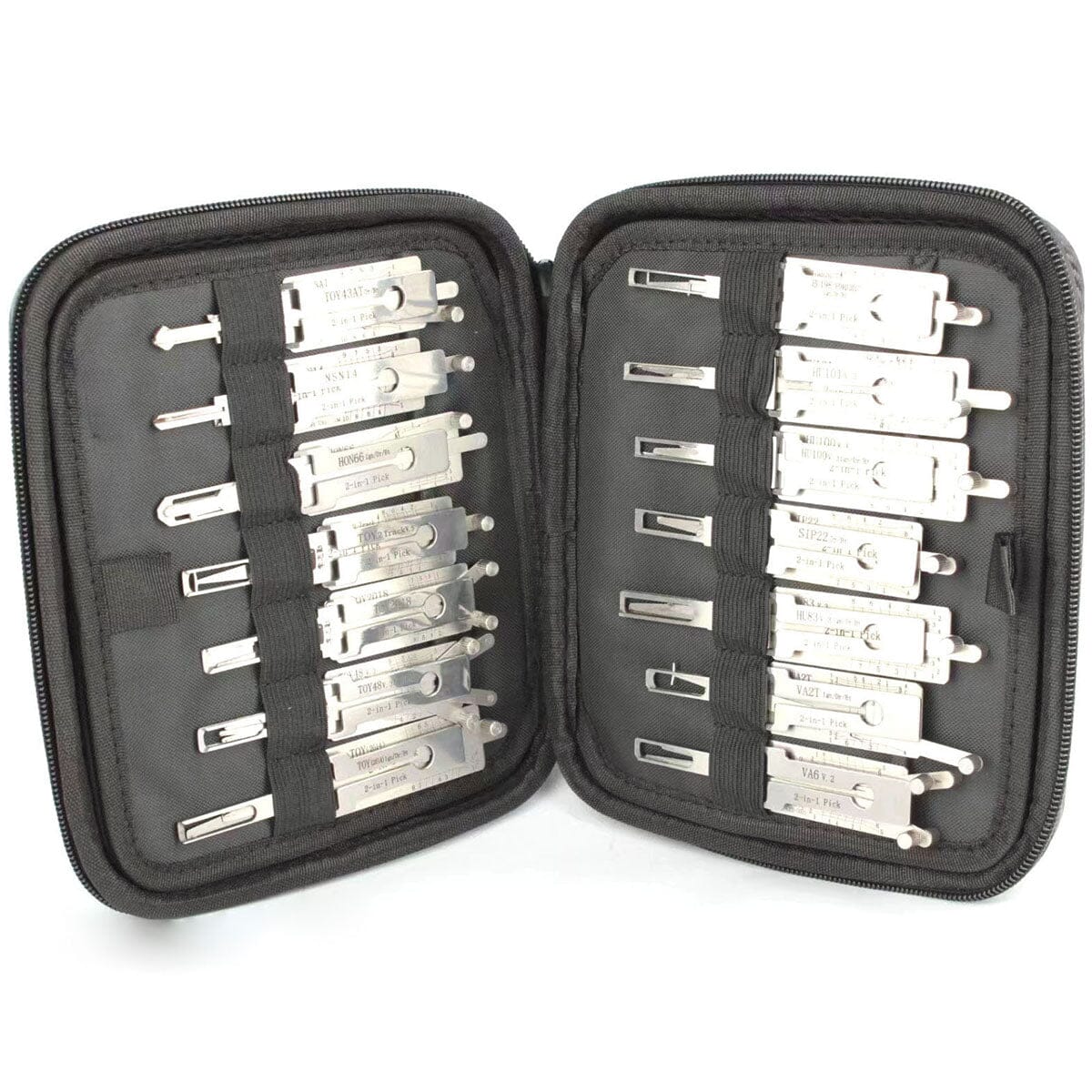 Original Lishi Automotive Bundle (25 PCs) w/ FREE Storage Case
