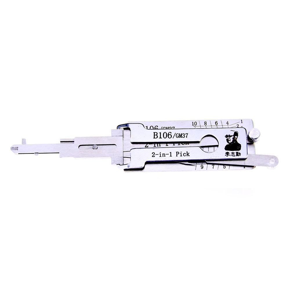 Mr. Li's Original Lishi B106/GM37 2in1 Decoder and Pick for GM, Chevrolet