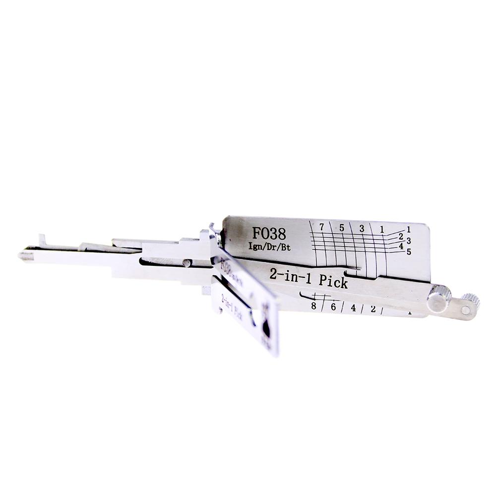 Mr. Li's Original Lishi FO38 2in1 Decoder and Pick for Ford, Lincoln