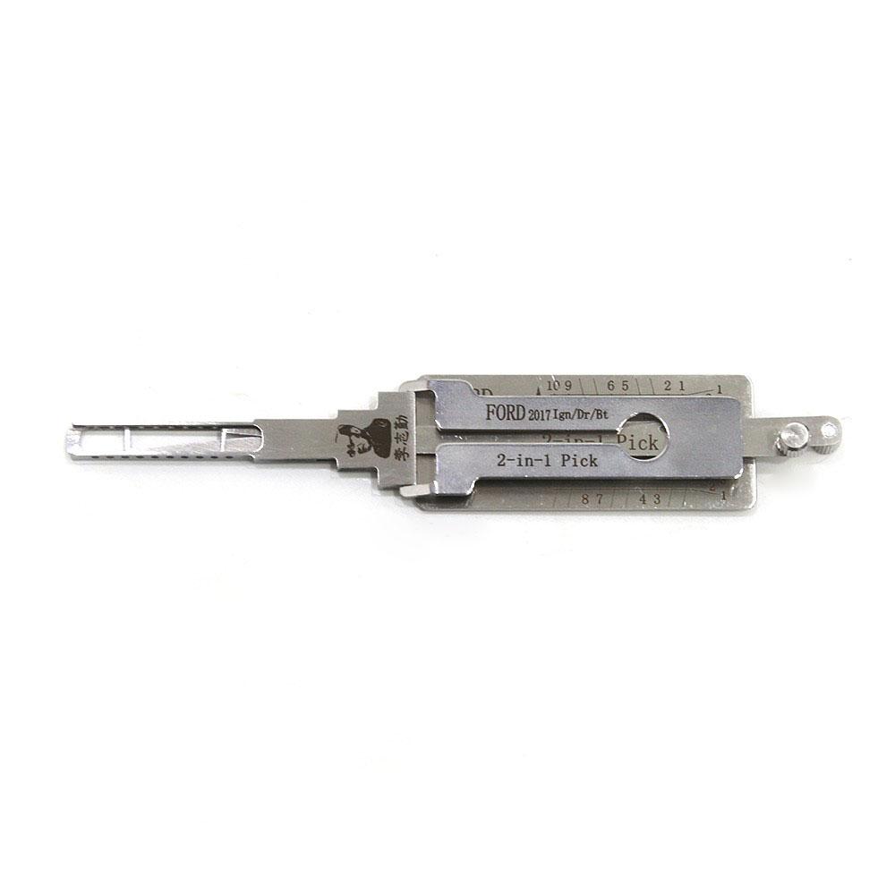 Mr. Li's Original Lishi HU198 Ford2017 2in1 Decoder and Pick for Ford