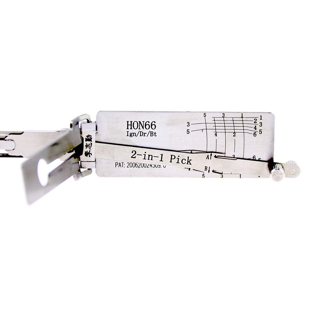 Mr. Li's Original Lishi HON66 2in1 Decoder and Pick for Honda
