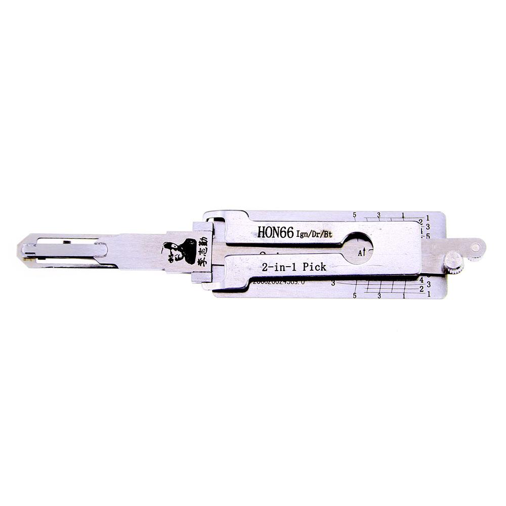 Mr. Li's Original Lishi HON66 2in1 Decoder and Pick for Honda