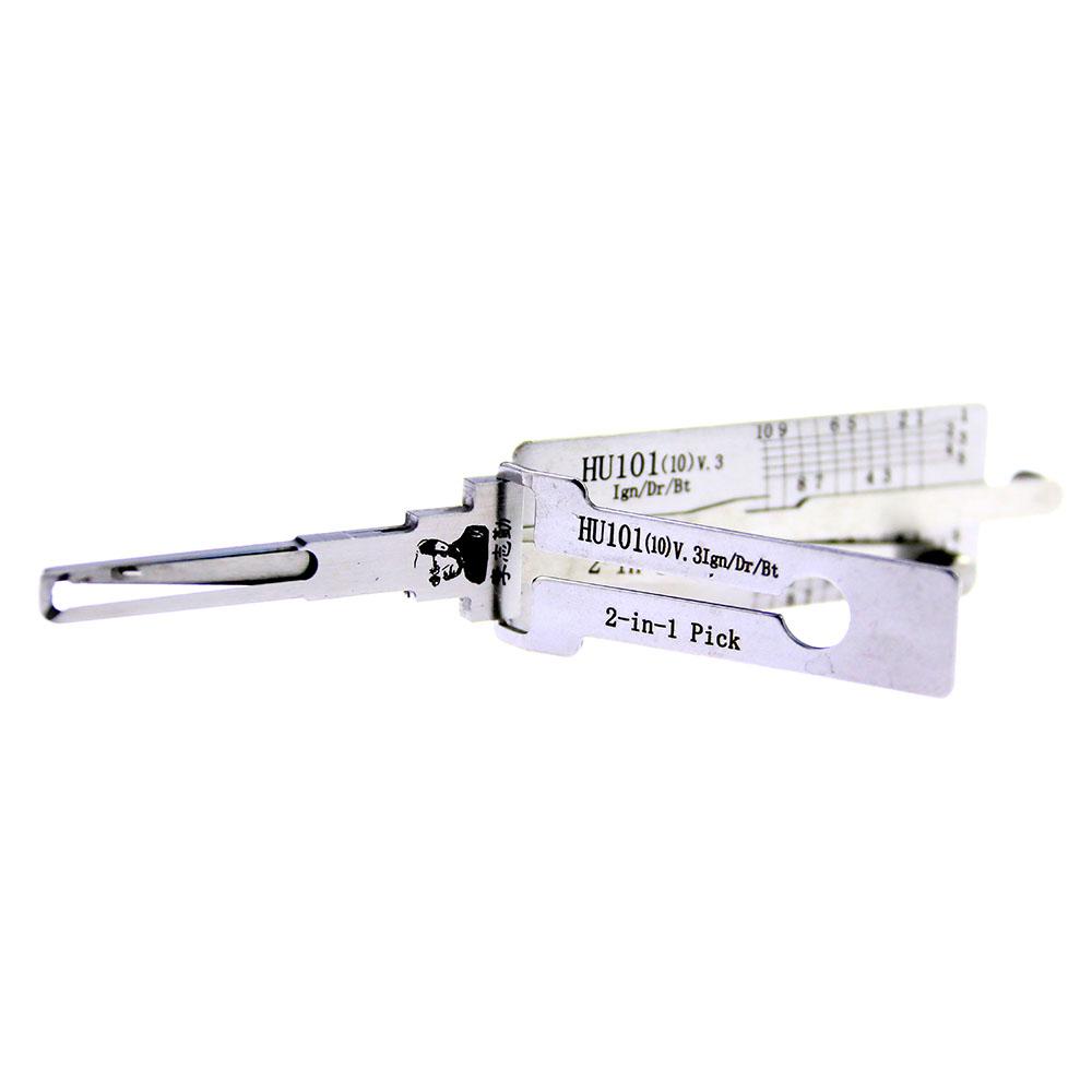 Mr. Li's Original Lishi HU101 2in1 Decoder and Pick for Ford, Volvo, Range Rover
