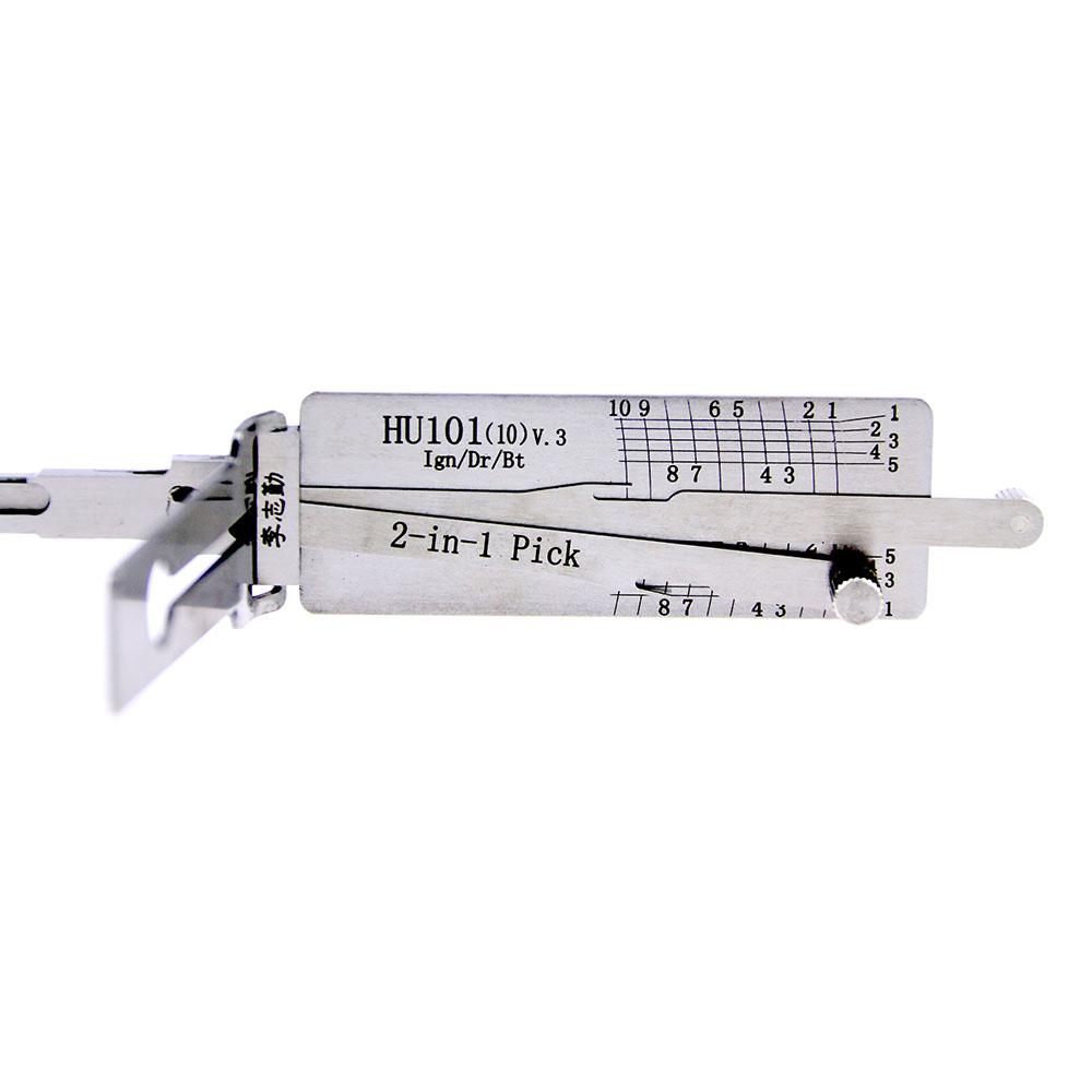 Mr. Li's Original Lishi HU101 2in1 Decoder and Pick for Ford, Volvo, Range Rover