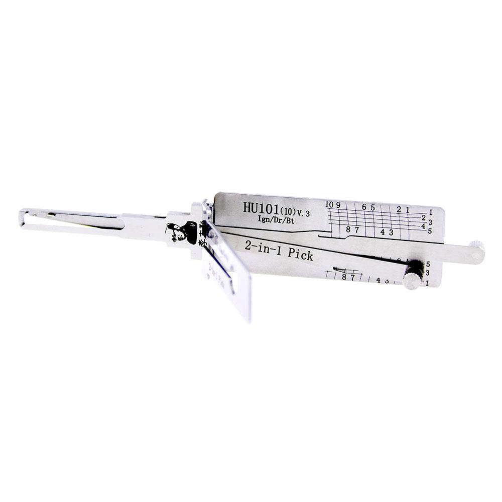 Mr. Li's Original Lishi HU101 2in1 Decoder and Pick for Ford, Volvo, Range Rover