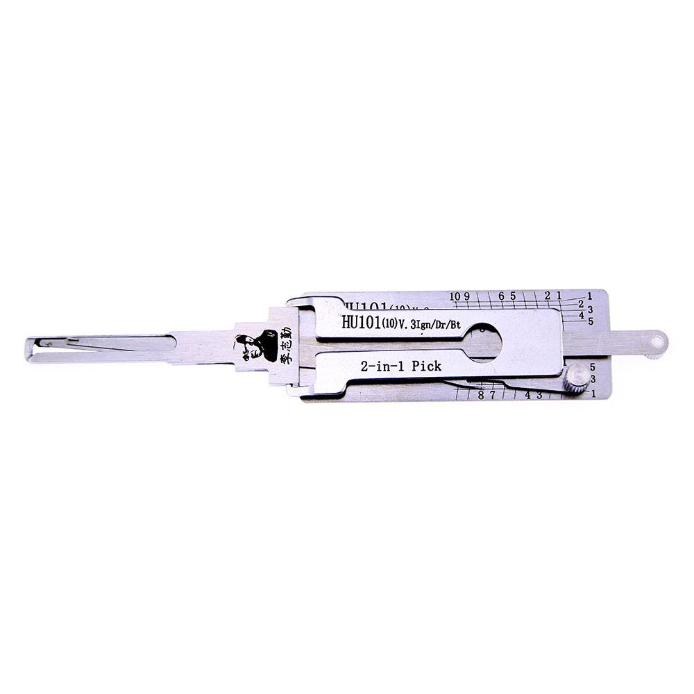 Mr. Li's Original Lishi HU101 2in1 Decoder and Pick for Ford, Volvo, Range Rover