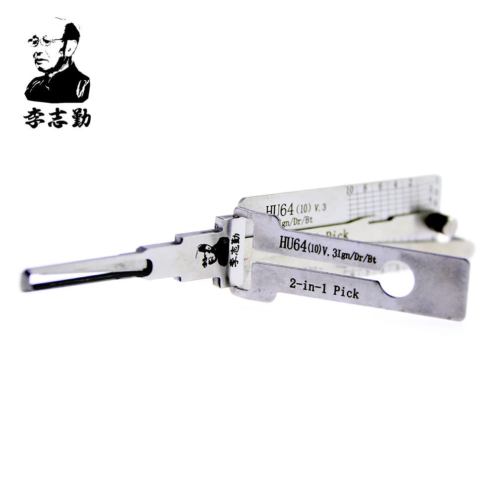 Mr. Li's Original Lishi HU64 2in1 Decoder and Pick for Mercedes