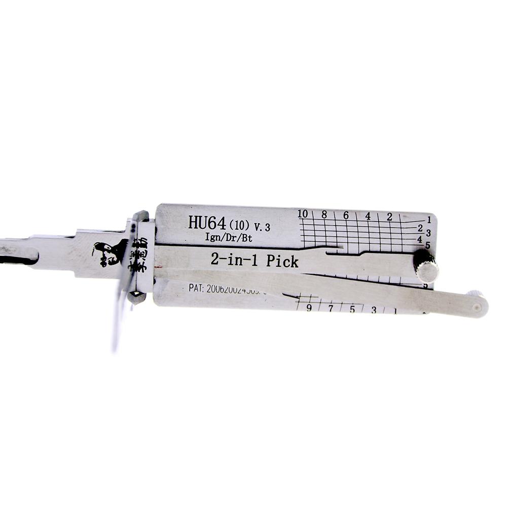 Mr. Li's Original Lishi HU64 2in1 Decoder and Pick for Mercedes
