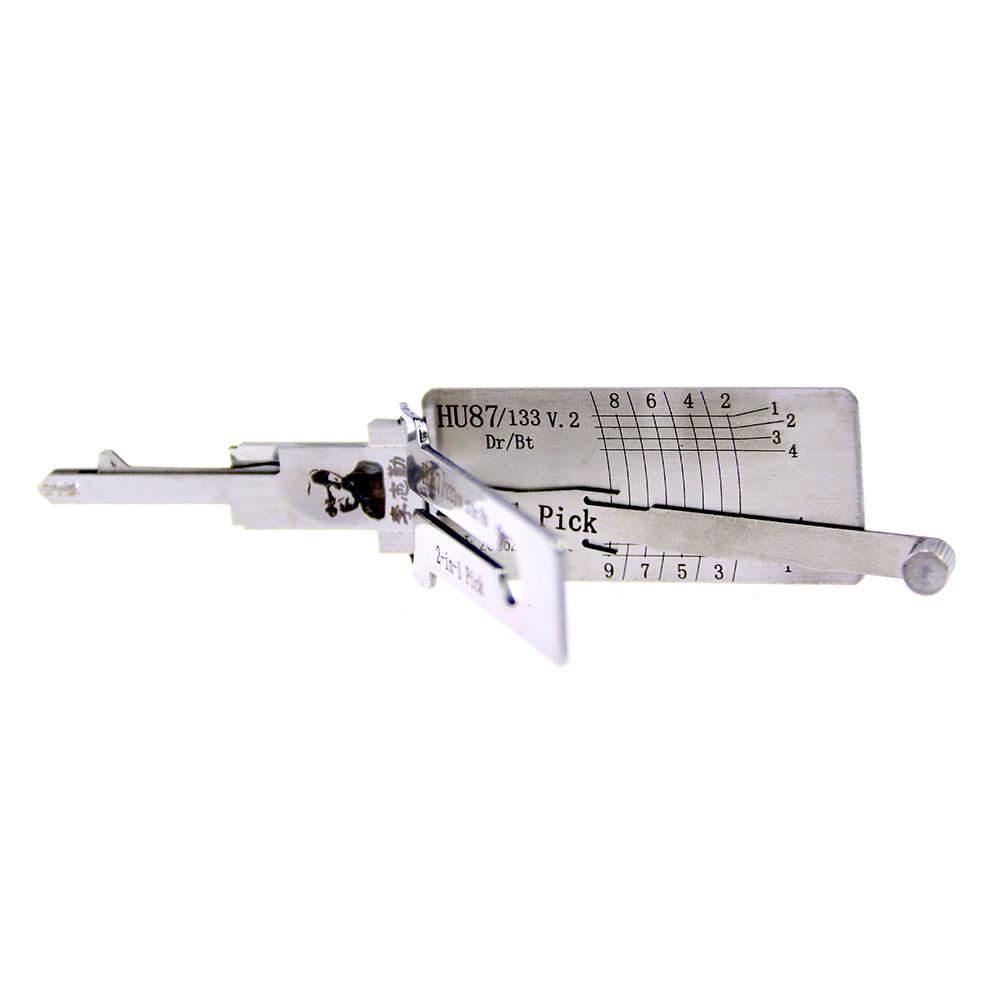Mr. Li's Original Lishi HU87 HU133R 2in1 Decoder and Pick for Nissan, Fiat, Subaru, Suzuki, Opel