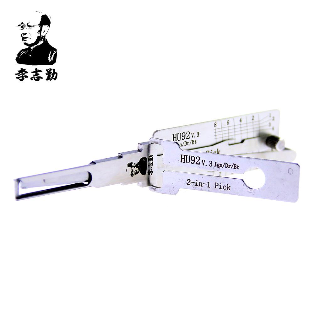 Mr. Li's Original Lishi HU92 (Twin Lifter) 2in1 Decoder and Pick for MINI, ROVER, BMW
