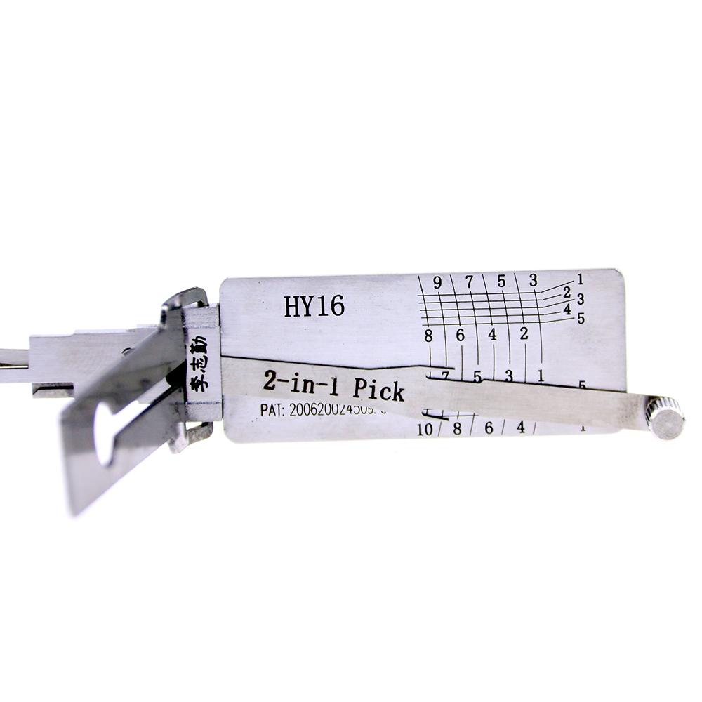 Mr. Li's Original Lishi HY16 2in1 Decoder and Pick for Hyundai, KIA