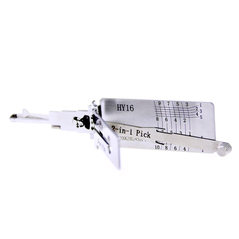 Mr. Li's Original Lishi HY16 2in1 Decoder and Pick for Hyundai, KIA