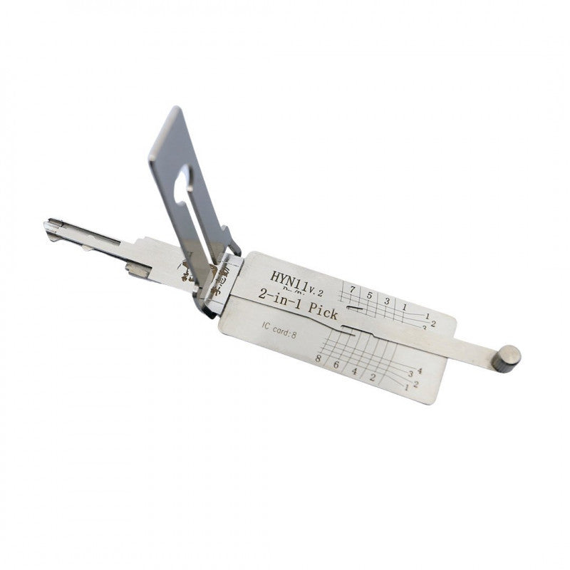 Mr. Li's Original Lishi HYN11 2in1 Decoder and Pick for Hyundai & KIA