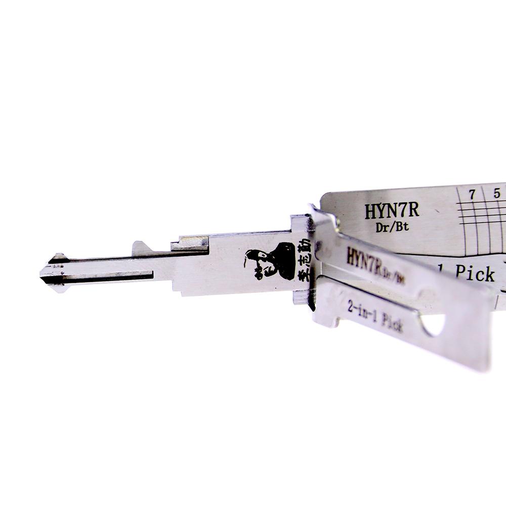 Mr. Li's Original Lishi HYN7R 2in1 Decoder and Pick for Hyundai, KIA