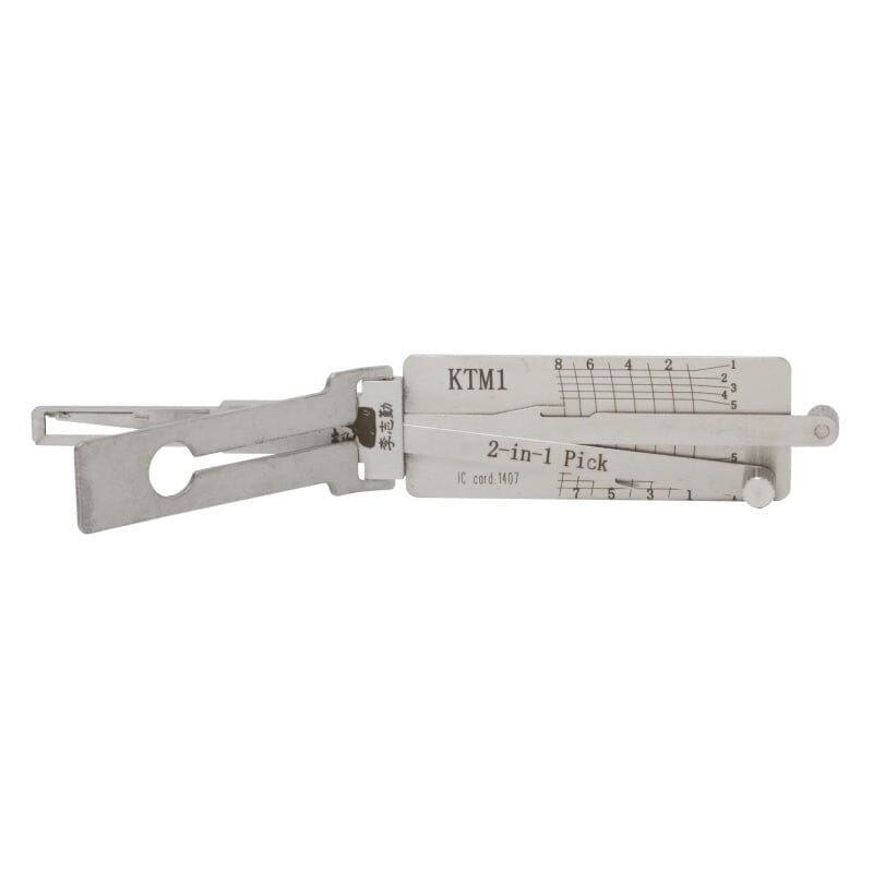 Mr. Li's Original Lishi KTM1 2-in-1 Pick & Decoder for KTM & Yamaha Motorbikes