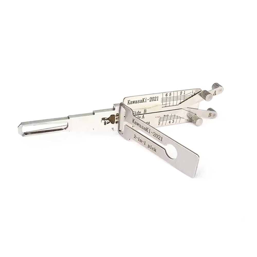 Mr. Li's Original Lishi Kawasaki-2021 2-in-1 Decoder and Pick for Kawasaki Motorbikes