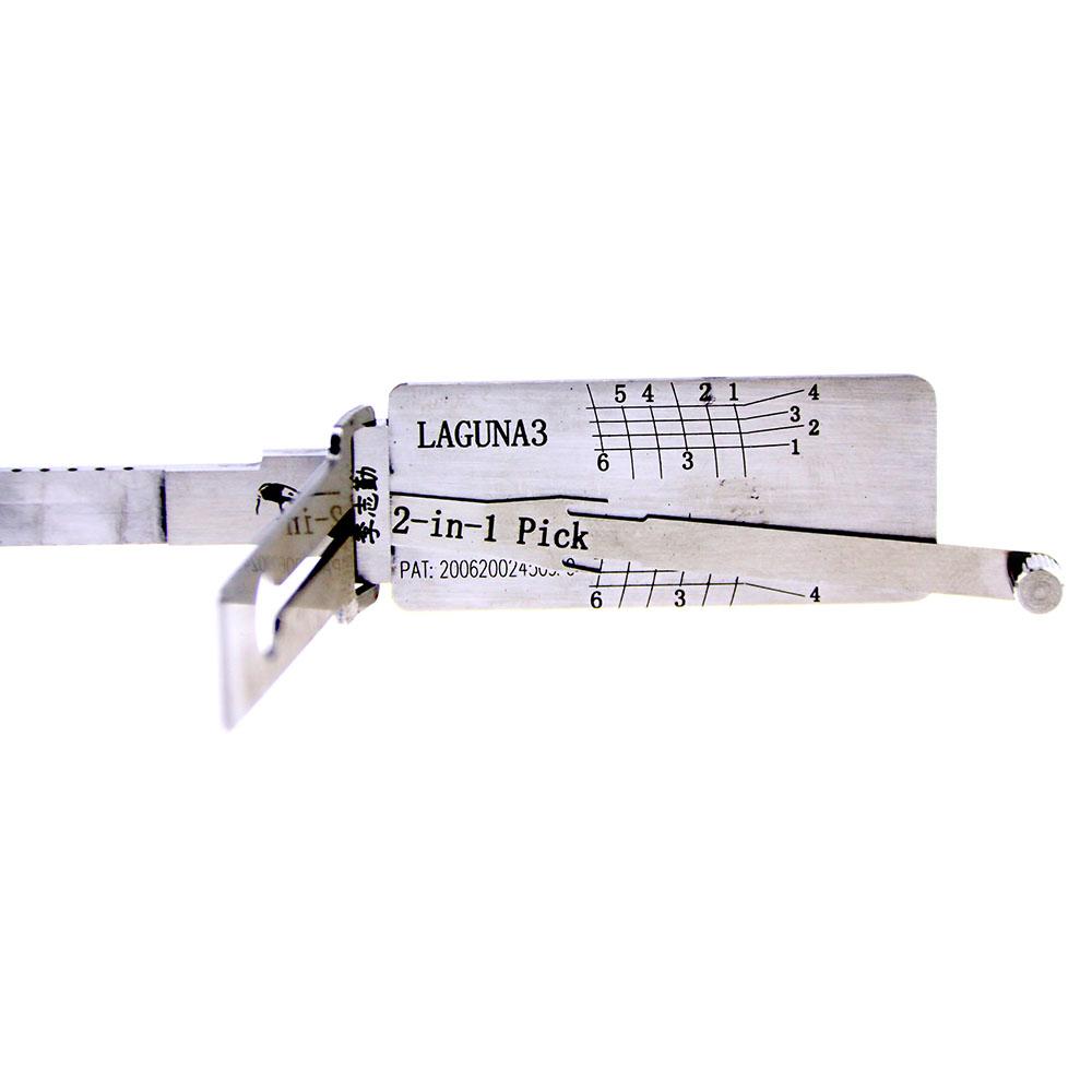 Mr. Li's Original Lishi LAGUNA3 2in1 Decoder and Pick for Renault