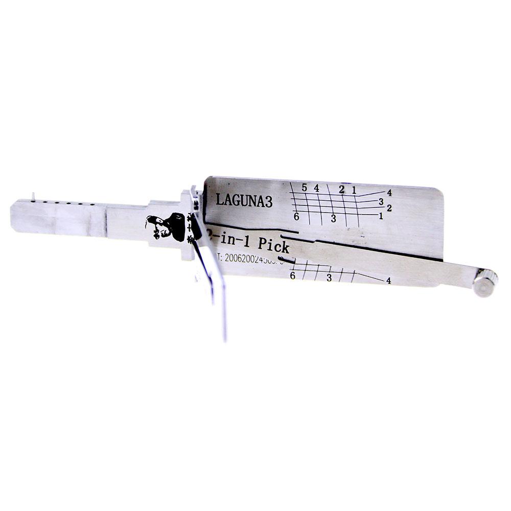 Mr. Li's Original Lishi LAGUNA3 2in1 Decoder and Pick for Renault
