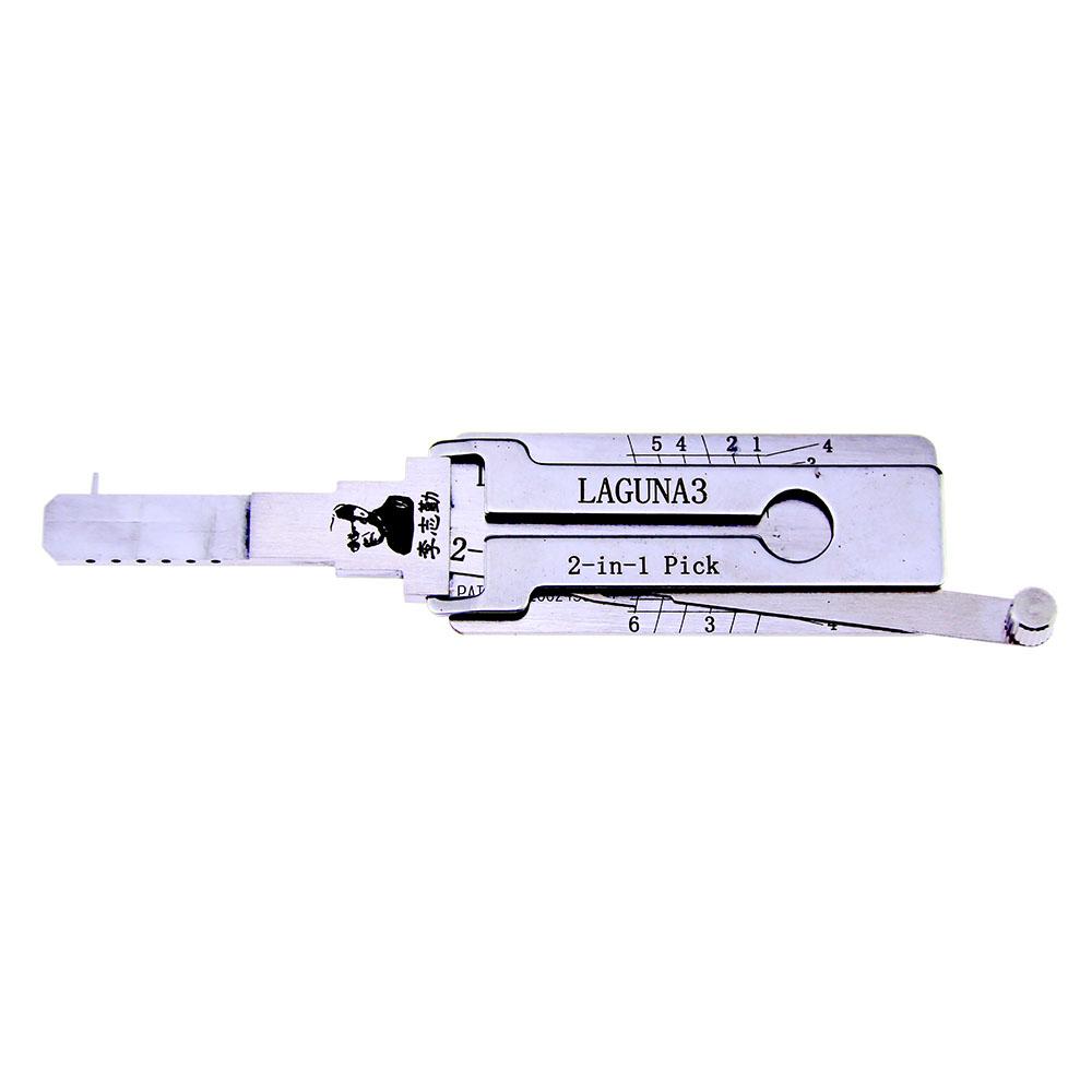 Mr. Li's Original Lishi LAGUNA3 2in1 Decoder and Pick for Renault