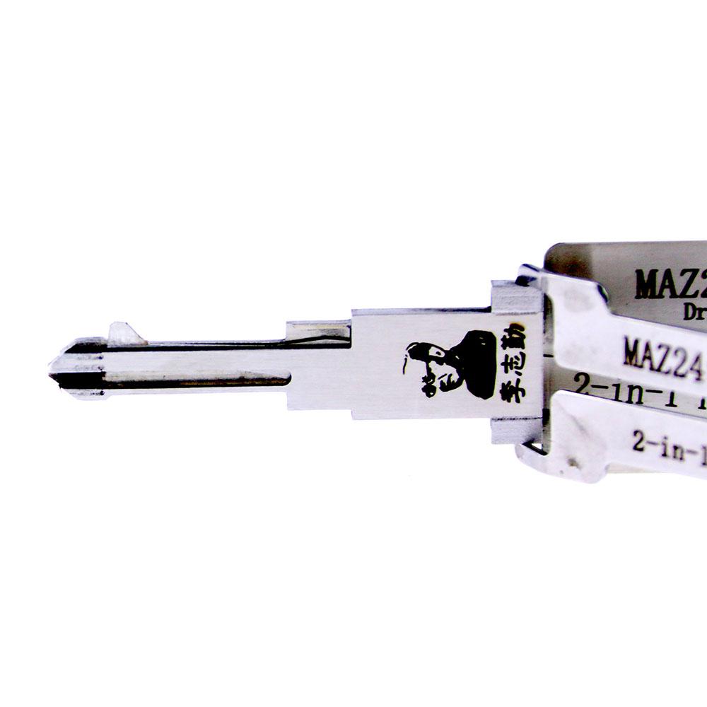Mr. Li's Original Lishi MAZ24 2in1 Decoder and Pick for Mazda, Ford
