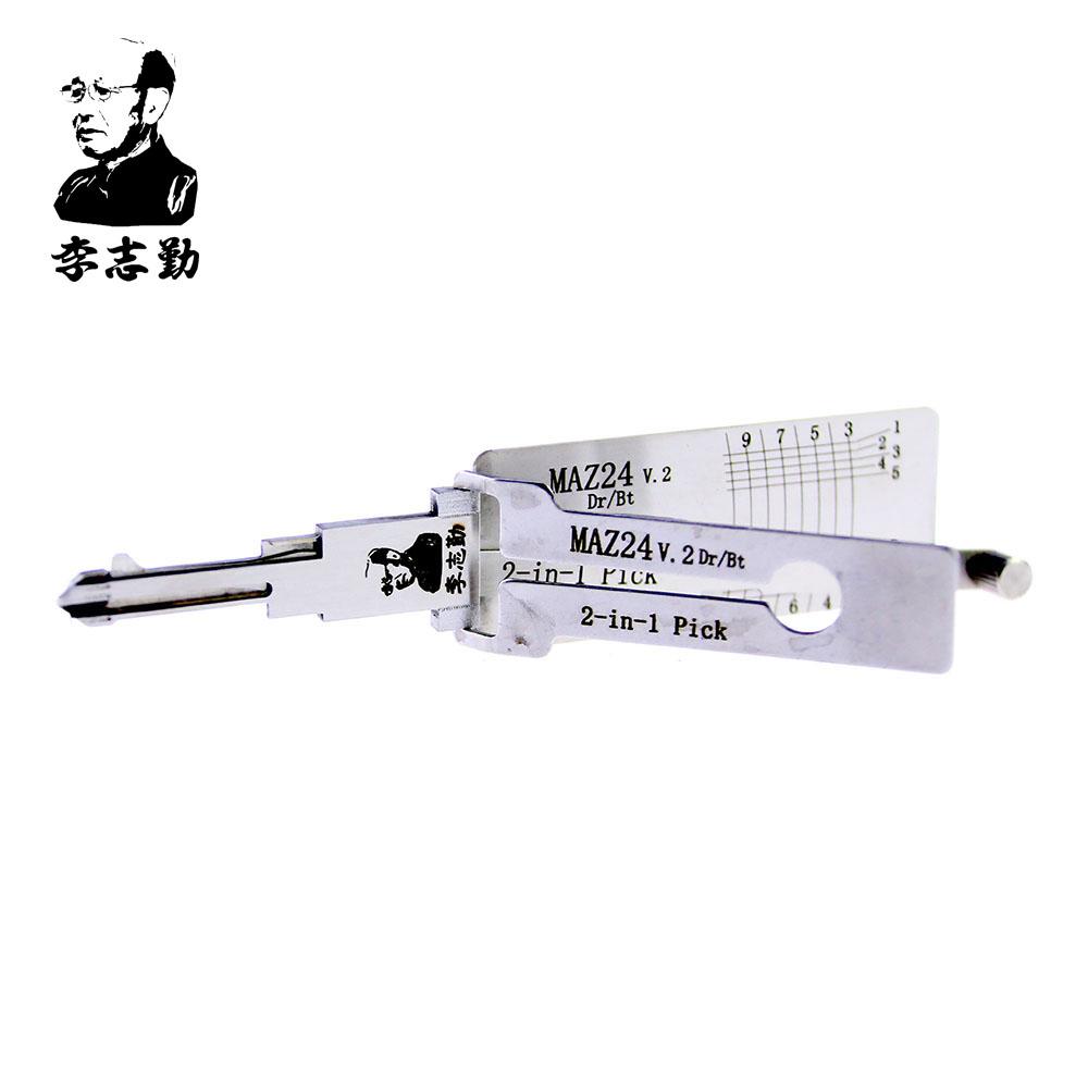 Mr. Li's Original Lishi MAZ24 2in1 Decoder and Pick for Mazda, Ford