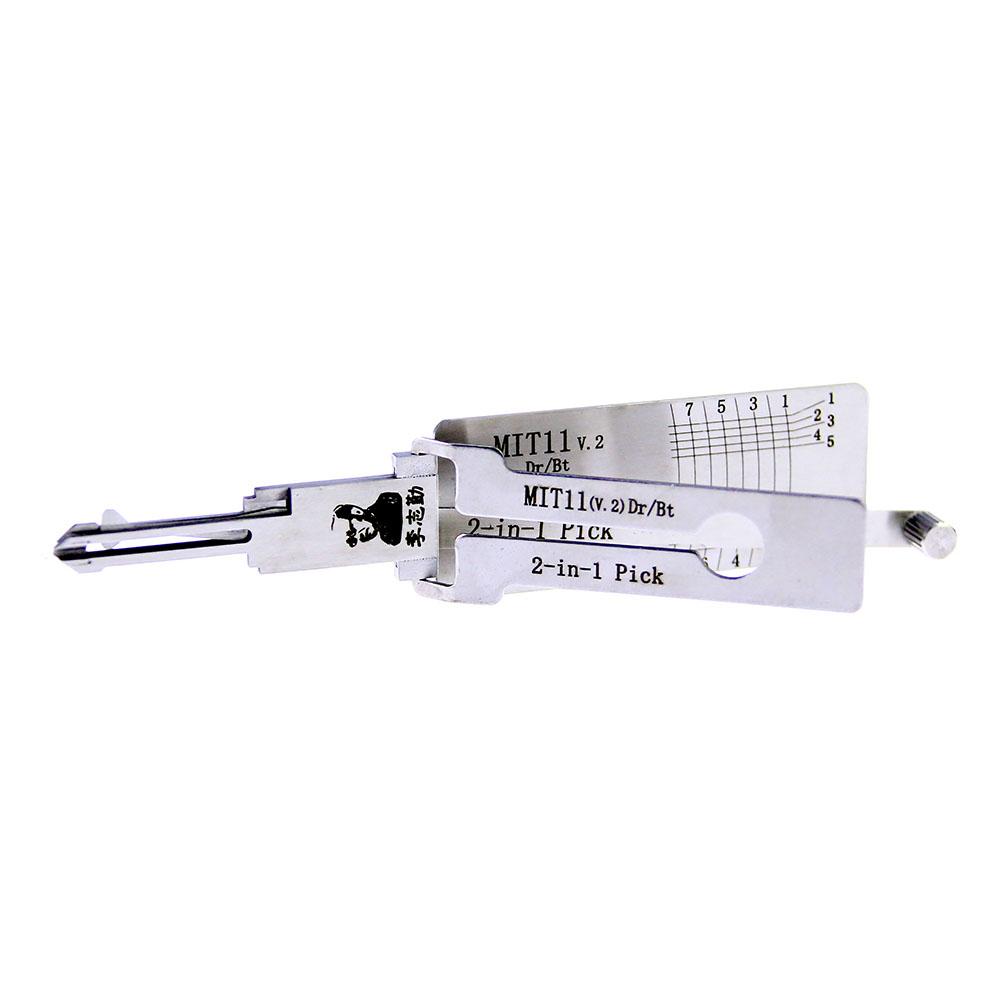Mr. Li's Original Lishi MIT11 2in1 Decoder and Pick for Mitsubishi, Citroen, Proton, Peugeot