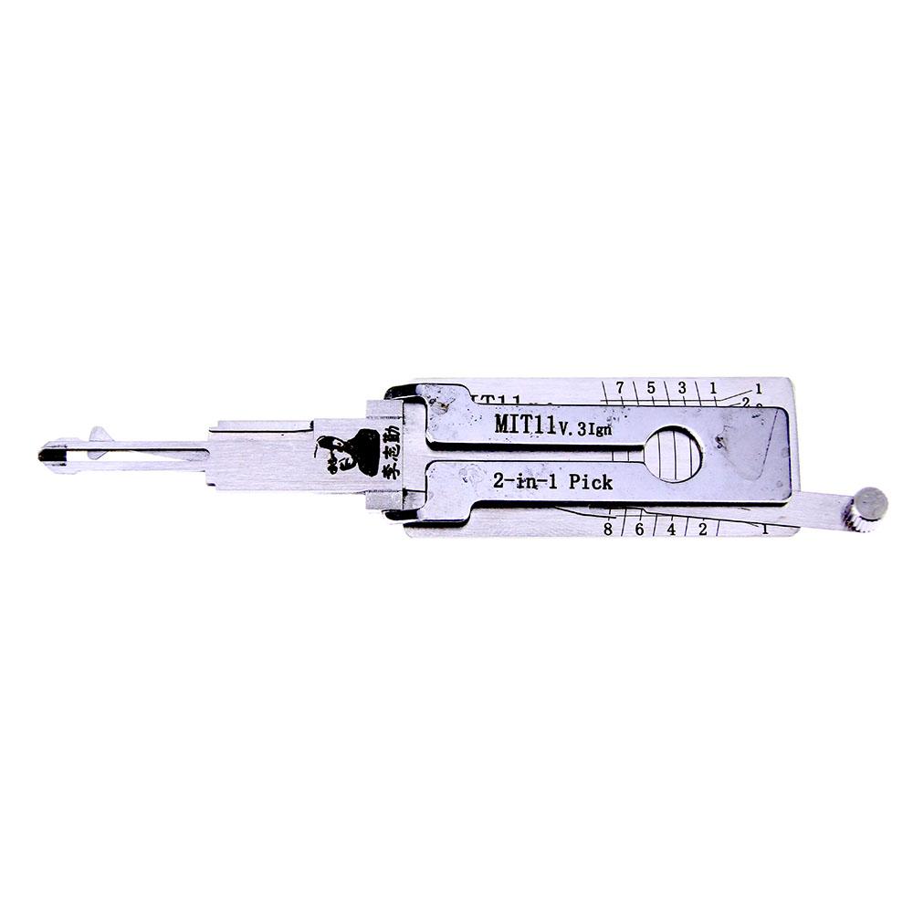 Mr. Li's Original Lishi MIT11 (Ignition) 2in1 Decoder and Pick for Mitsubishi, Citroen, Proton, Peugeot