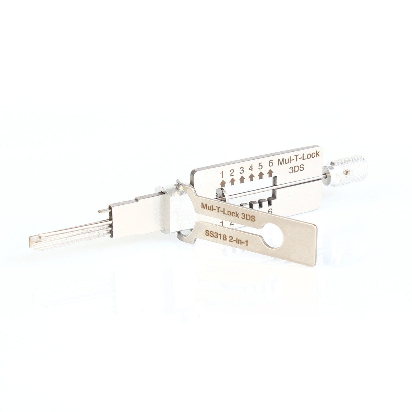 Lishi Style Mul-T-Lock 2-in-1 Decoder and Pick for Breaksecure 3DS