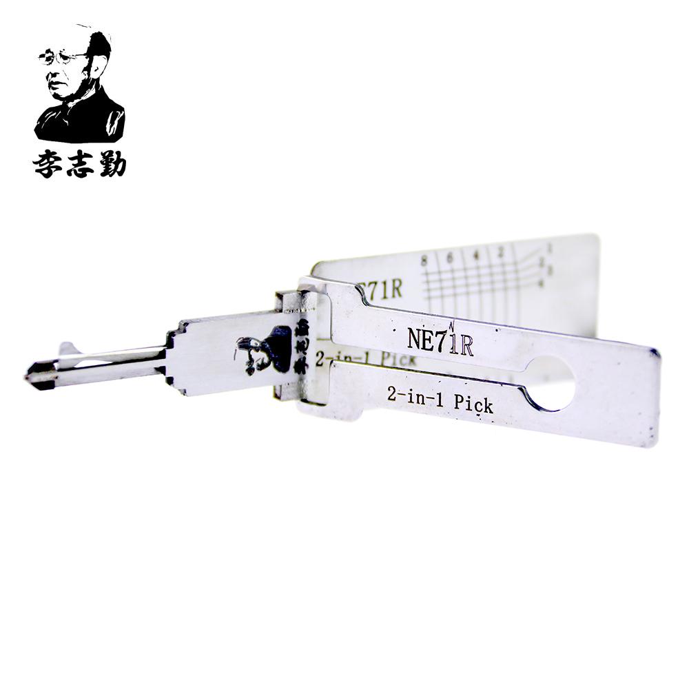Mr. Li's Original Lishi NE71R 2in1 Decoder and Pick for Honda, Rover, MG