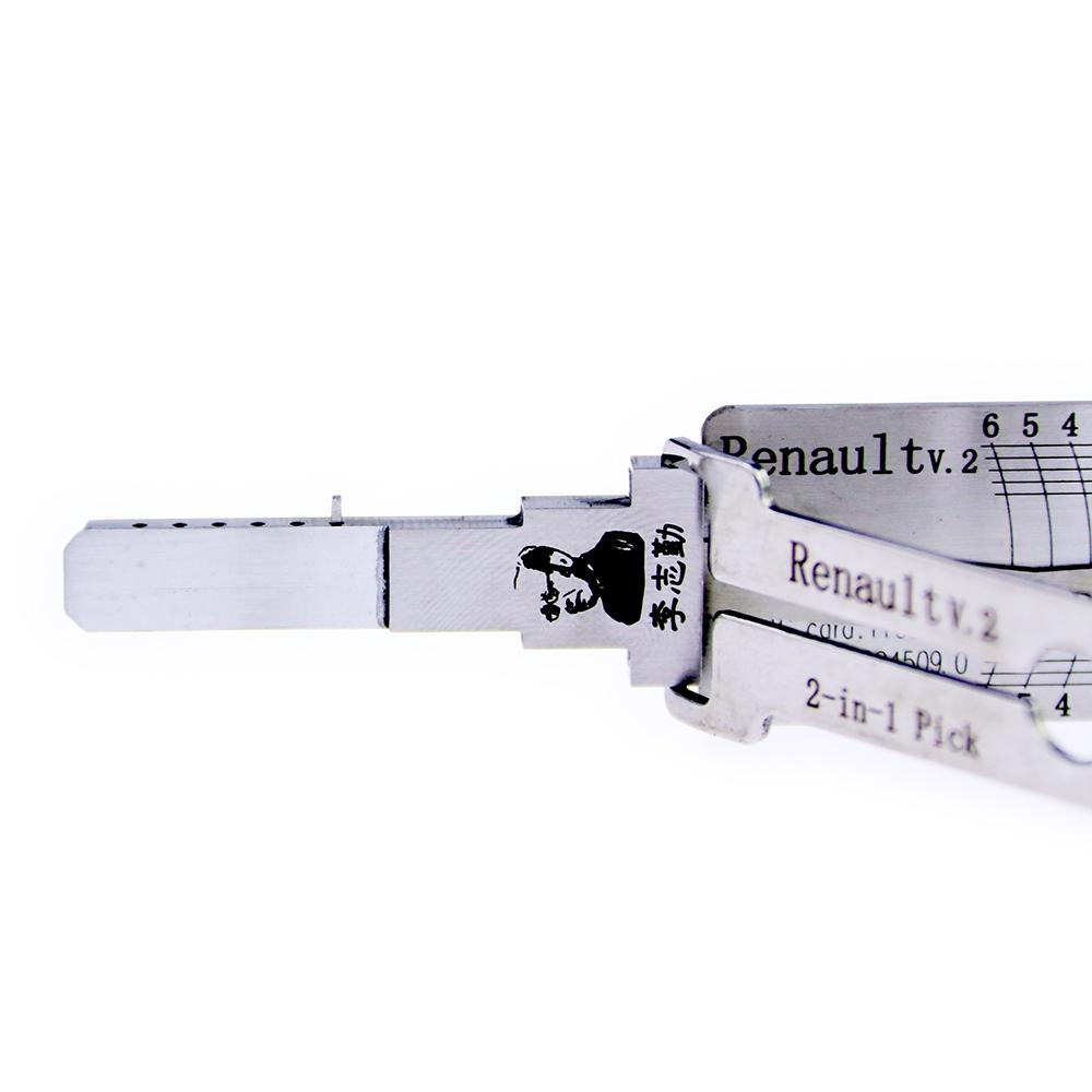 Mr. Li's Original Lishi Renault 2-in-1 Decoder and Pick for Renault