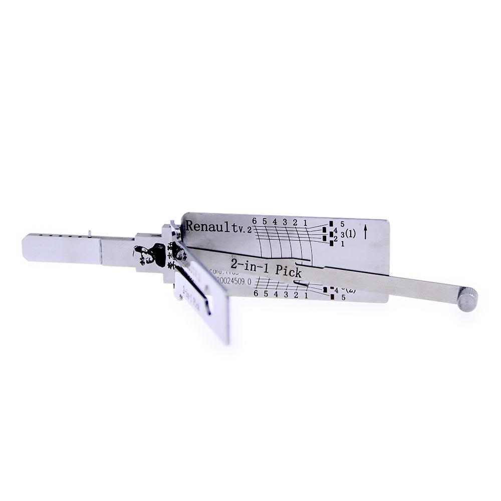 Mr. Li's Original Lishi Renault 2-in-1 Decoder and Pick for Renault