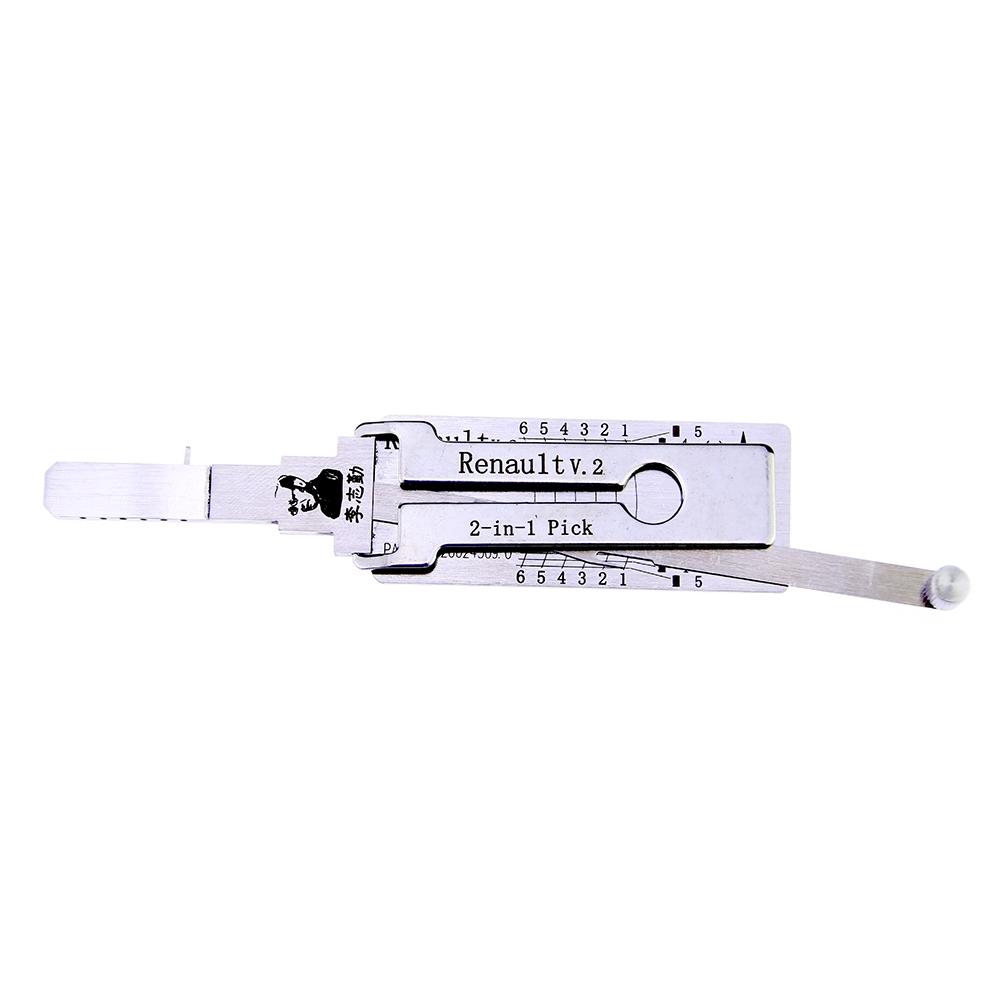 Mr. Li's Original Lishi Renault 2-in-1 Decoder and Pick for Renault