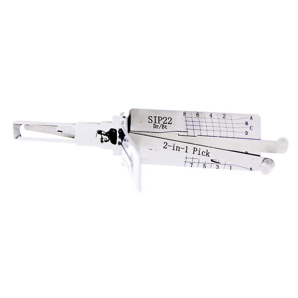 Mr. Li's Original Lishi SIP22 2in1 Decoder and Pick for FIAT, Lancia