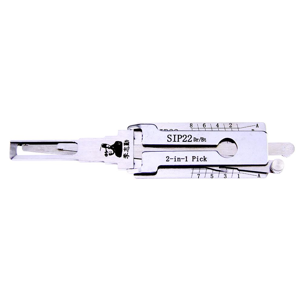 Mr. Li's Original Lishi SIP22 2in1 Decoder and Pick for FIAT, Lancia