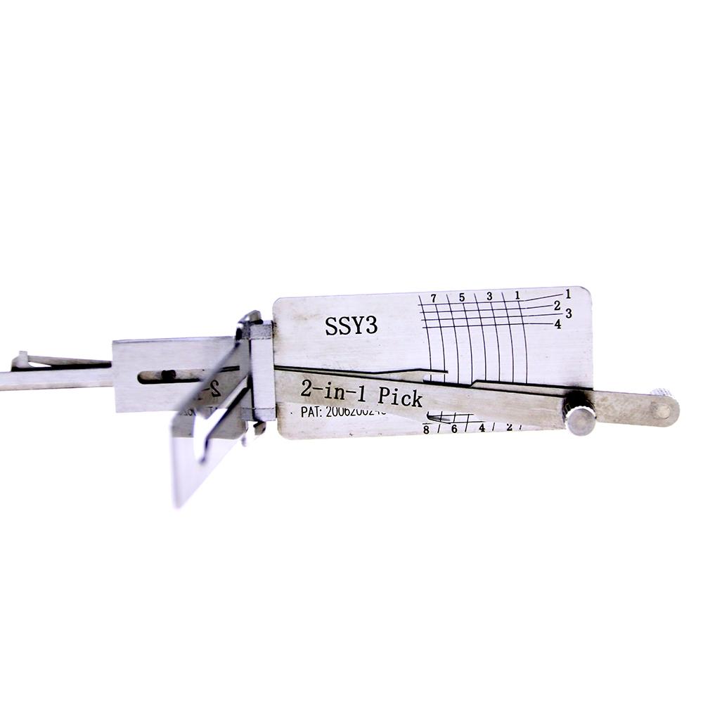 Mr. Li's Original Lishi SSY3 2in1 Decoder and Pick for SSANGYONG