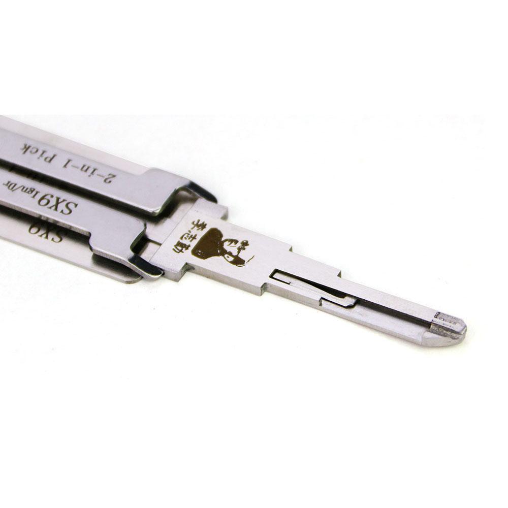 Mr. Li's Original Lishi SX9 2in1 Decoder and Pick for Peugeot/Citroen