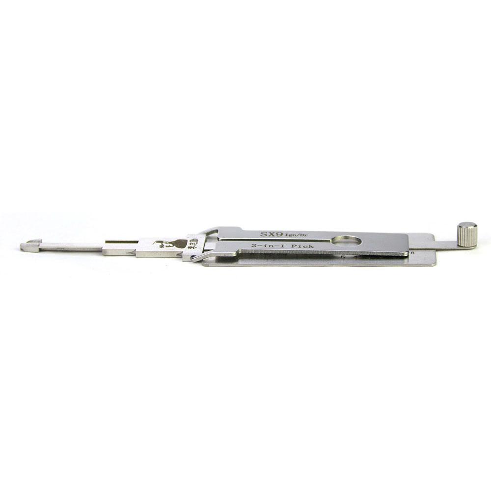 Mr. Li's Original Lishi SX9 2in1 Decoder and Pick for Peugeot/Citroen