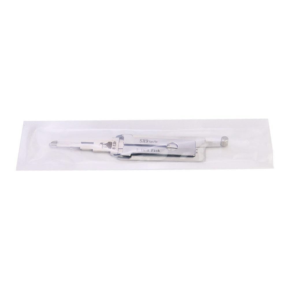 Mr. Li's Original Lishi SX9 2in1 Decoder and Pick for Peugeot/Citroen