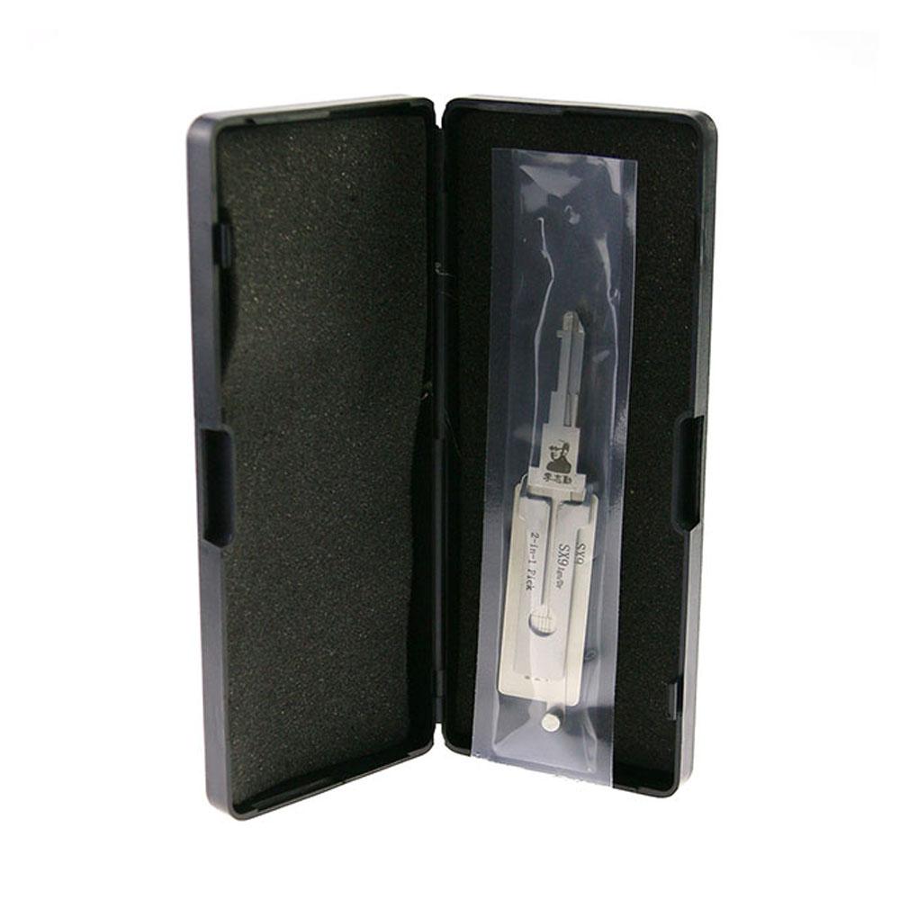 Mr. Li's Original Lishi SX9 2in1 Decoder and Pick for Peugeot/Citroen