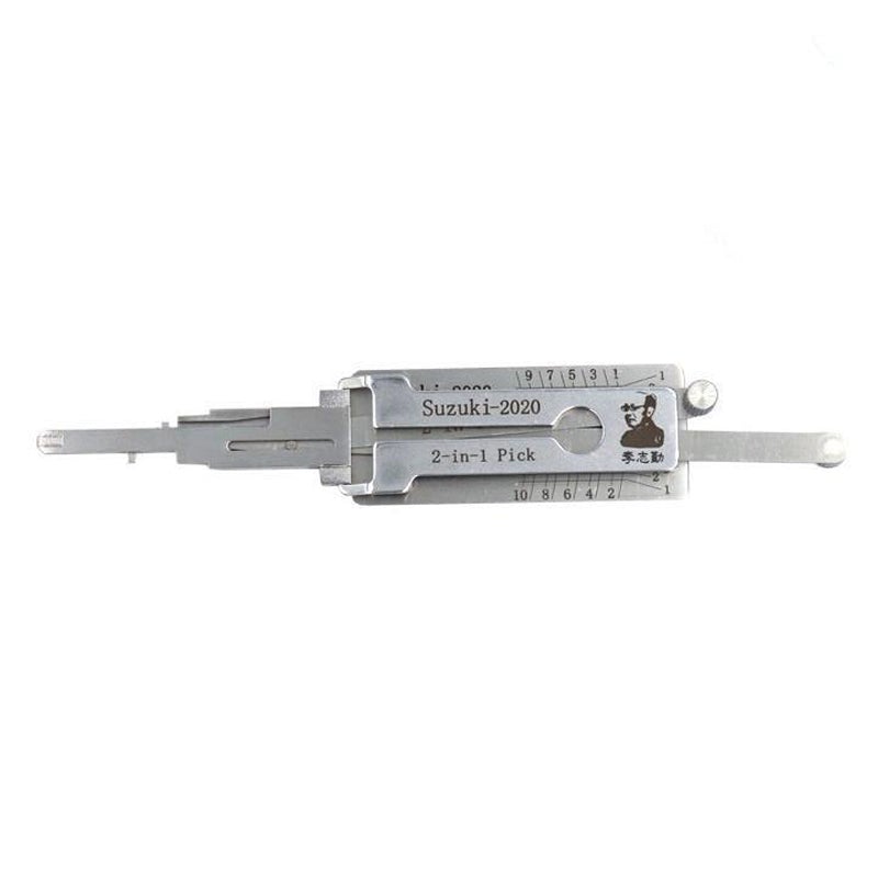 Mr. Li's Original Lishi Suzuki-2020 2in1 Decoder and Pick for Suzuki