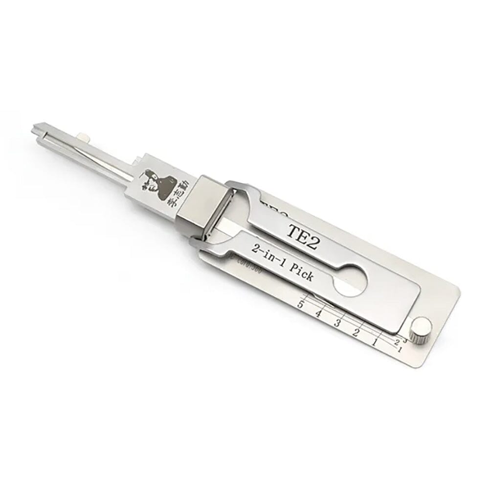 Mr. Li's Original Lishi TE2 2-in-1 Pick & Decoder for Gainsborough / TESA Locks