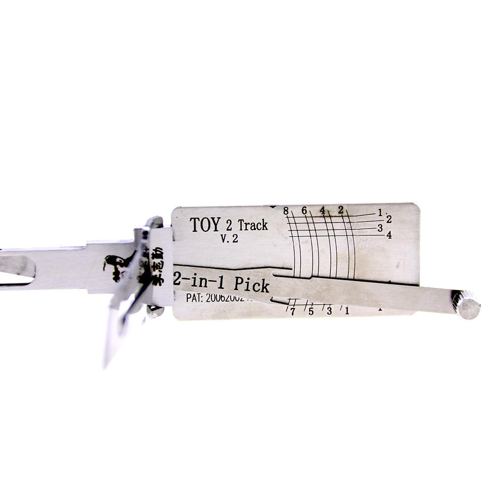 Mr. Li's Original Lishi TOY2T 2-in-1 Decoder and Pick for Toyota