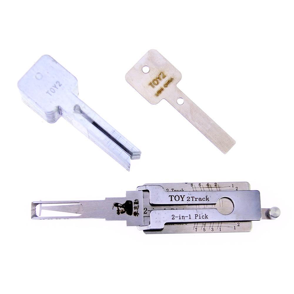Mr. Li's Original Lishi TOY2T 2-in-1 Decoder and Pick for Toyota