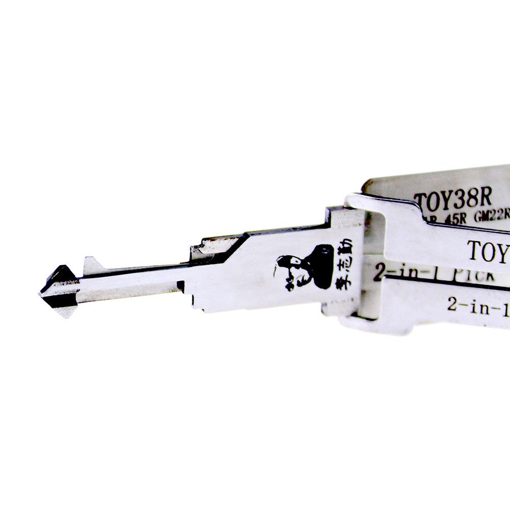 Mr. Li's Original Lishi TOY38R 2in1 Decoder and Pick for Toyota/Daihatsu